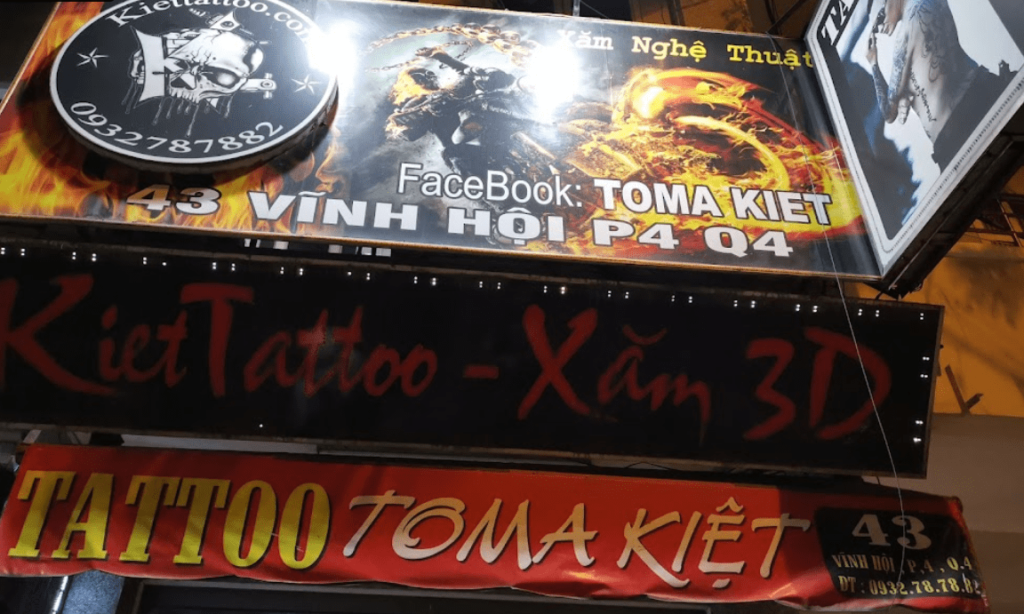 Ho Chi Minh tattoo shop